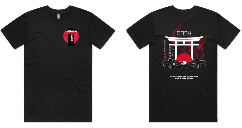 Shirt front and Back